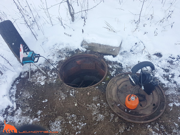Одна из теплокамер на участке с предполагаемой утечкой